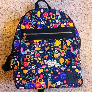 NWOT Floral Pattern Backpack